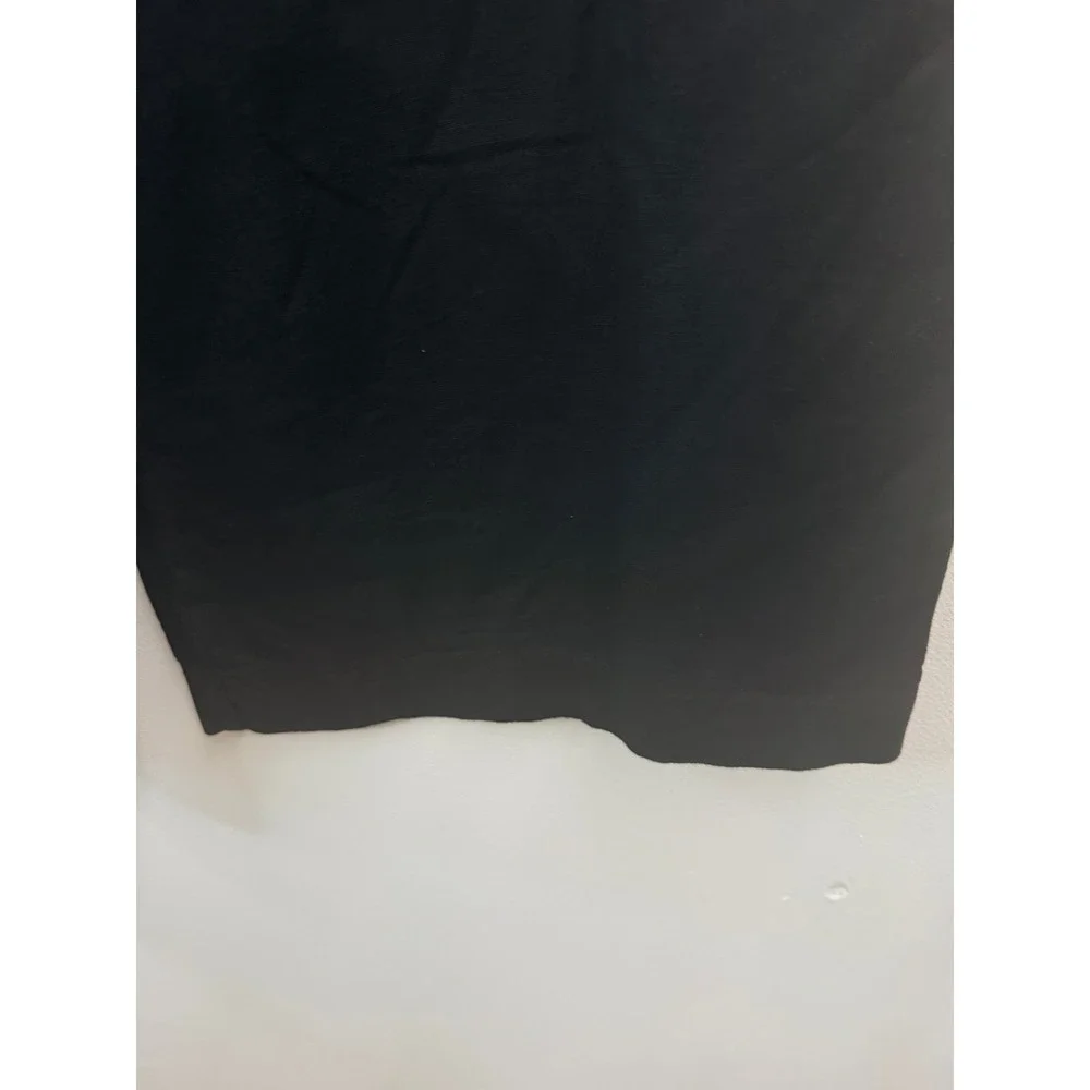Billabong Black Button Front Wide Leg Jumpsuit Cropped Linen‎ Belted Sz M Beachy